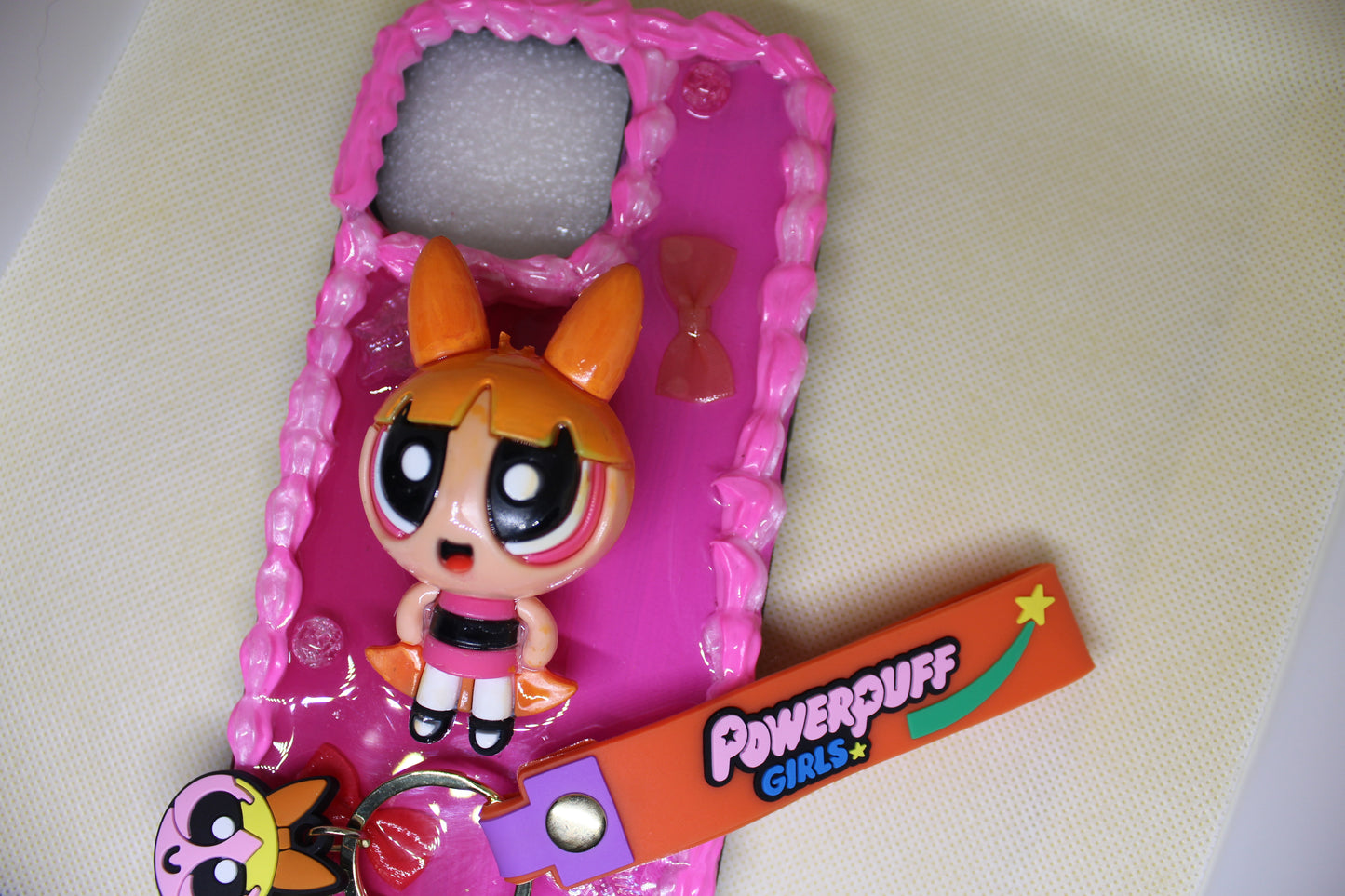 iPhone 15 pro Max blossom from Powerpuff girls phone case