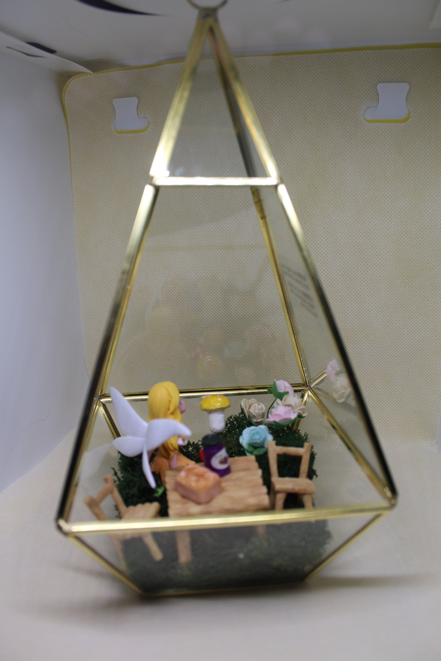 Fairy and the tea party terrarium