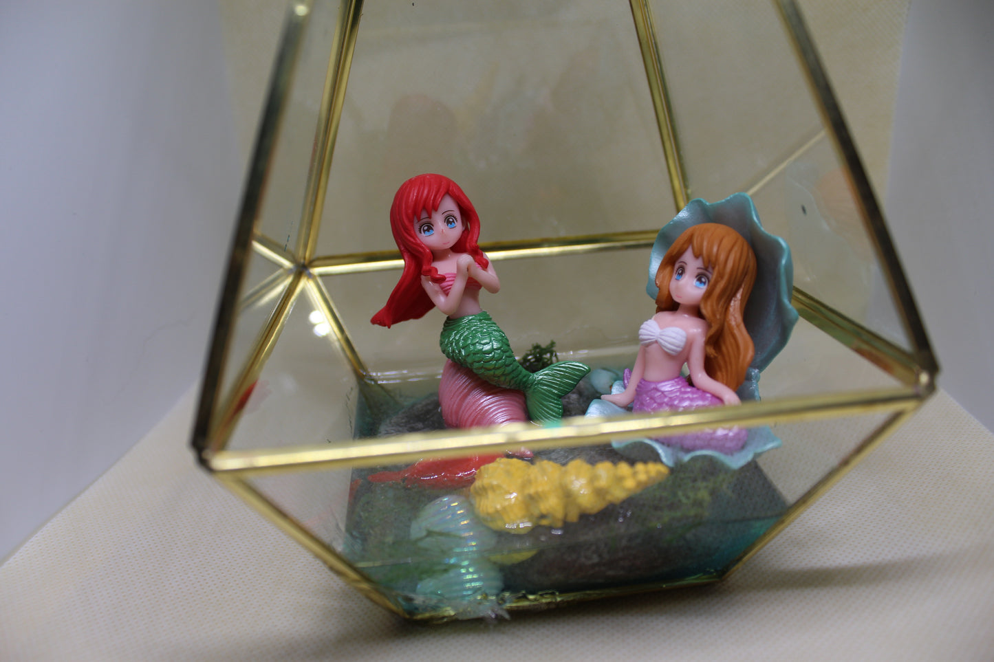 Under the sea hanging terrarium