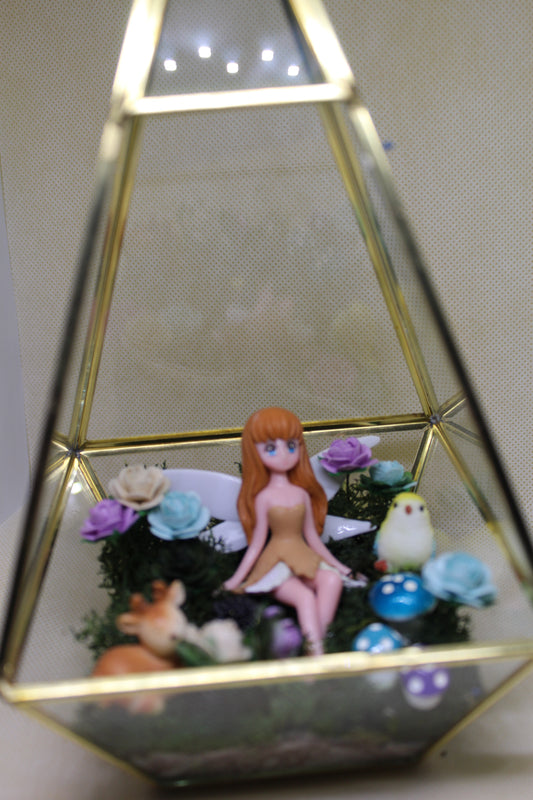 The fairy and the flowers