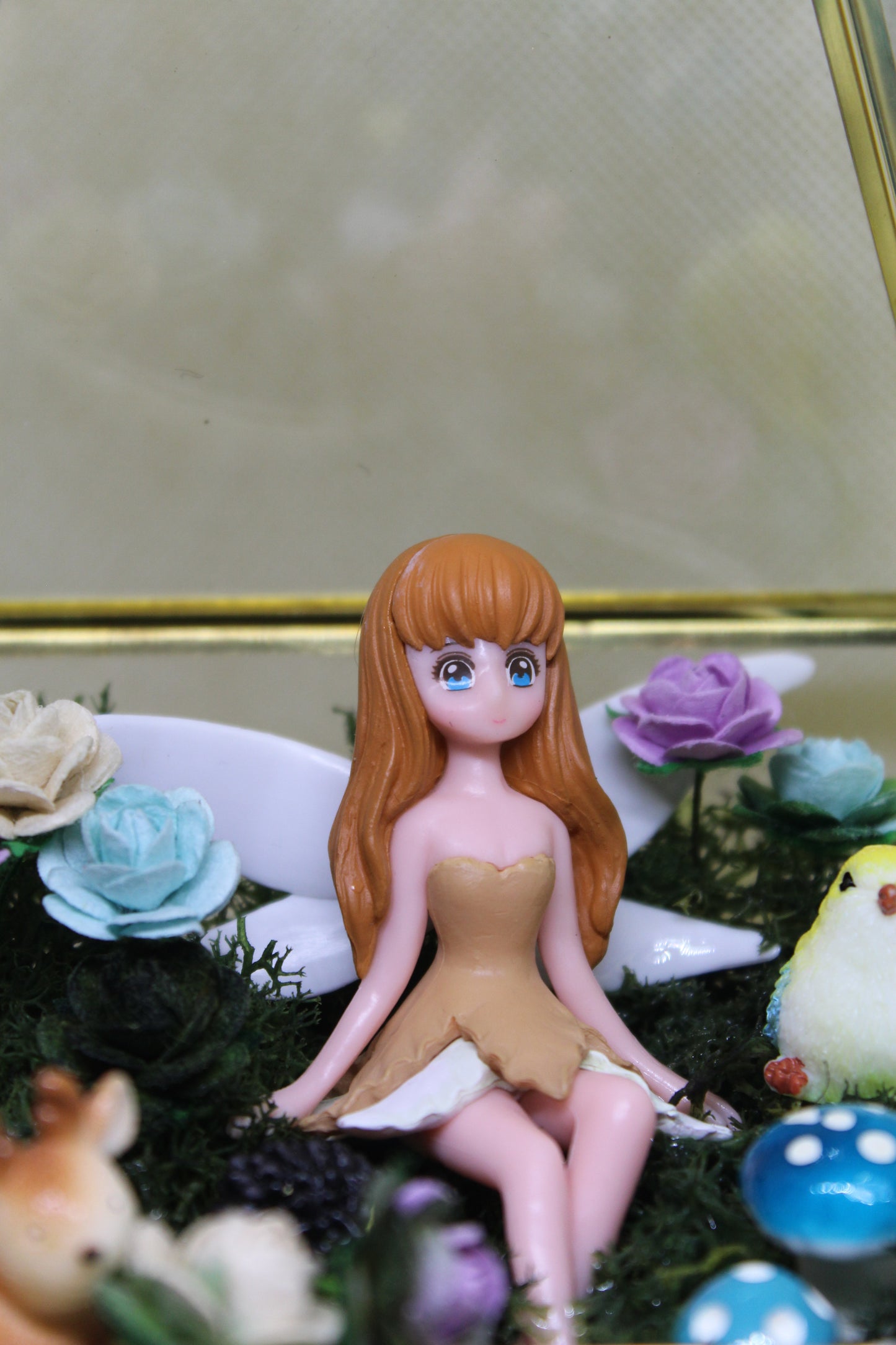 The fairy and the flowers